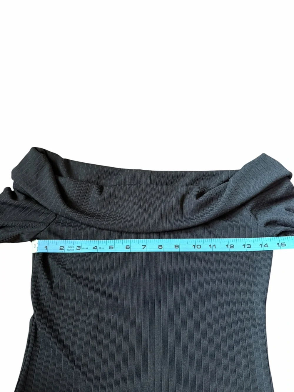 Revolve Lovers and Friends Black Fletcher Top Ribbed Women’s Size Medium NWT - Picture 10 of 11